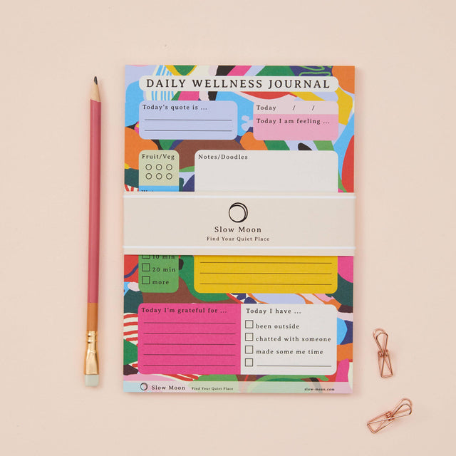 Slow Moon Daily Wellness Journal