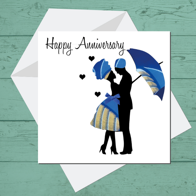 Living In Love Anniversary Card