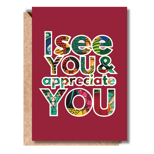 I See You Greeting Card