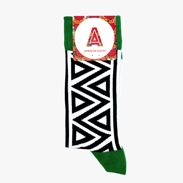 Triangles Afropop Socks